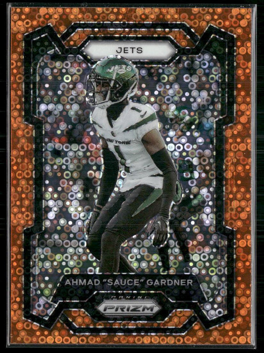 2023 Panini Prizm #228 Ahmad "Sauce" Gardner Disco  Krazy King Collectibles LLC   