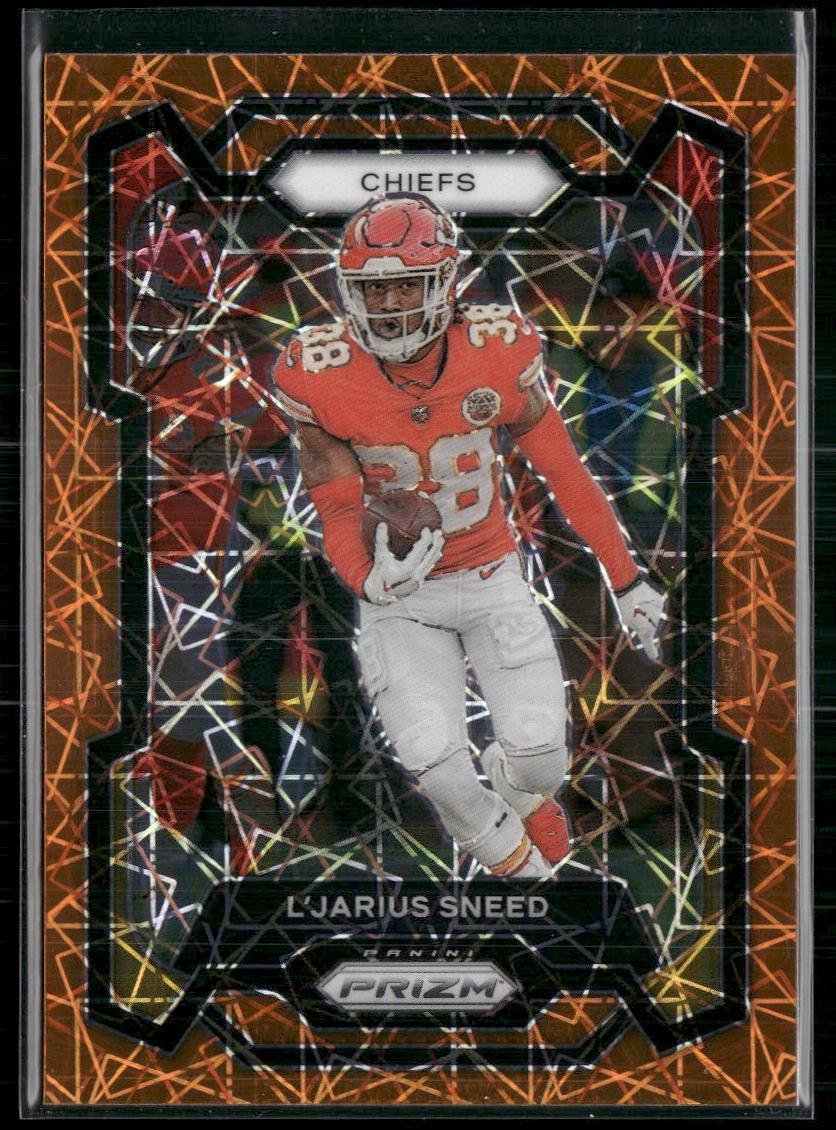 2023 Panini Prizm #146 L'Jarius Sneed Lazer  Krazy King Collectibles LLC   