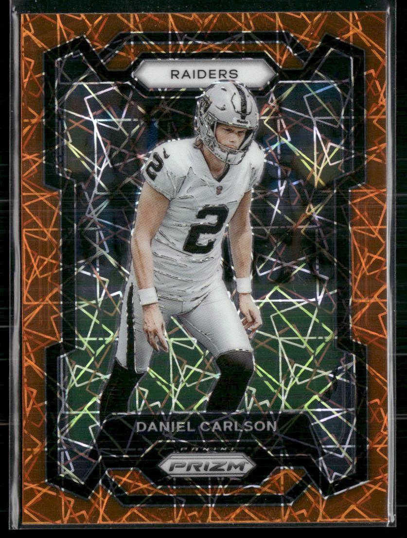 2023 Panini Prizm #173 Daniel Carlson Lazer  Krazy King Collectibles LLC   