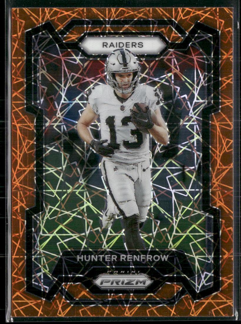 2023 Panini Prizm #175 Hunter Renfrow Lazer  Krazy King Collectibles LLC   