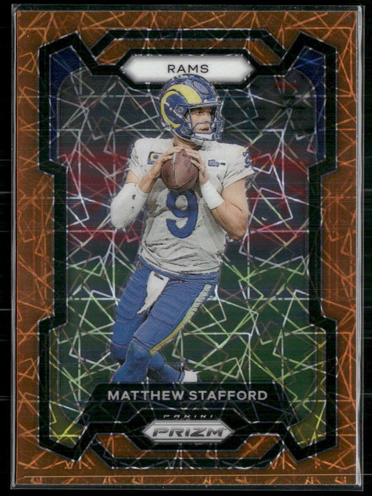 Prizm #169 Matthew Stafford Lazer  Krazy King Collectibles LLC   