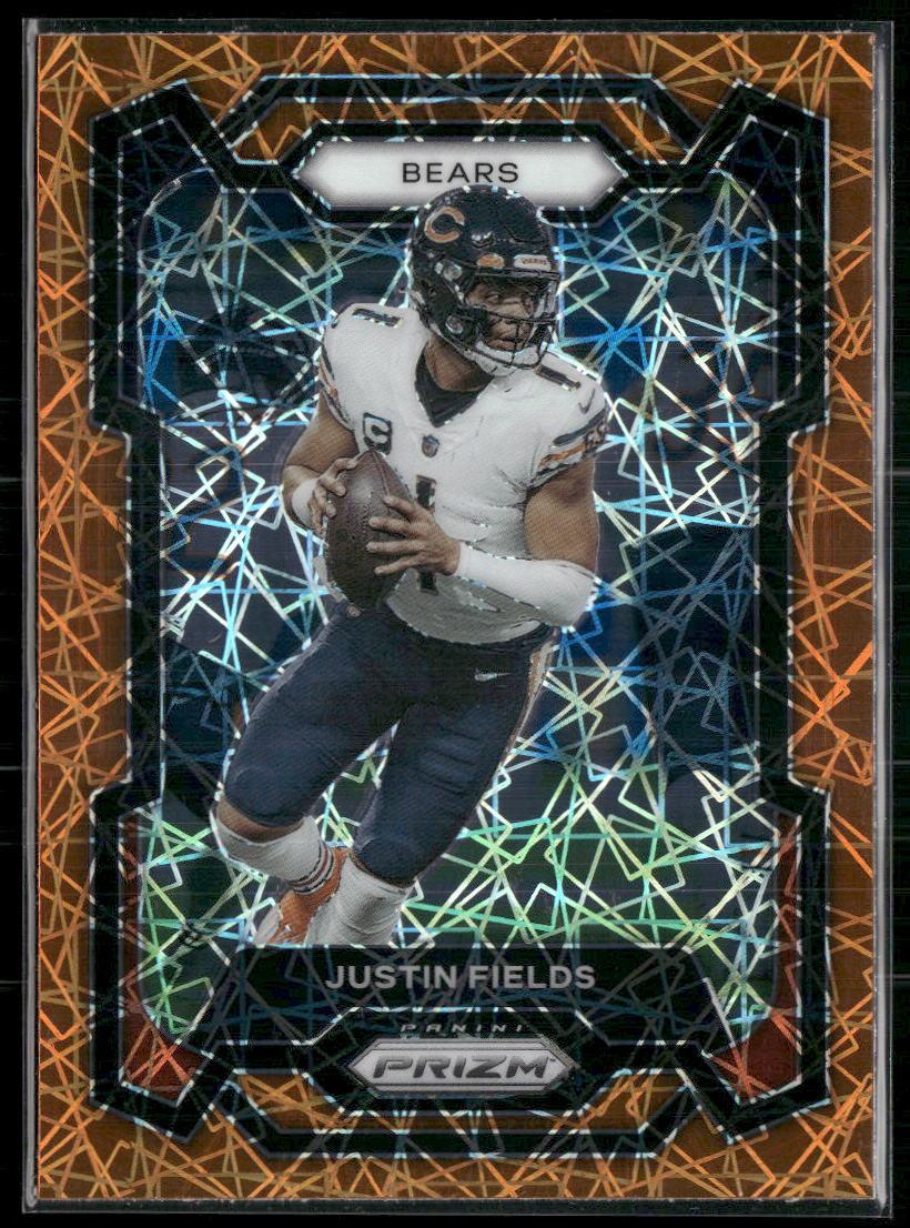 2023 Panini Prizm #48 Justin Fields Lazer  Krazy King Collectibles LLC   