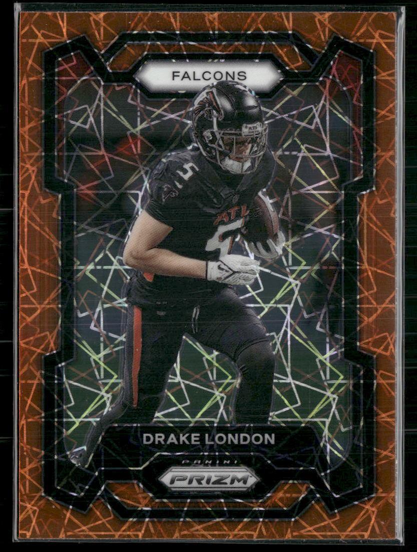 2023 Panini Prizm #10 Drake London Lazer  Krazy King Collectibles LLC   