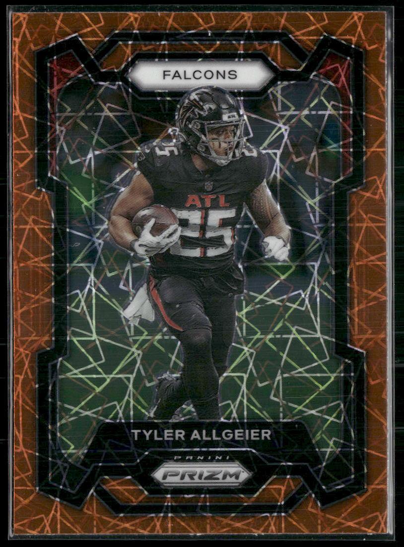 Prizm #14 Tyler Allgeier Lazer  Krazy King Collectibles LLC   