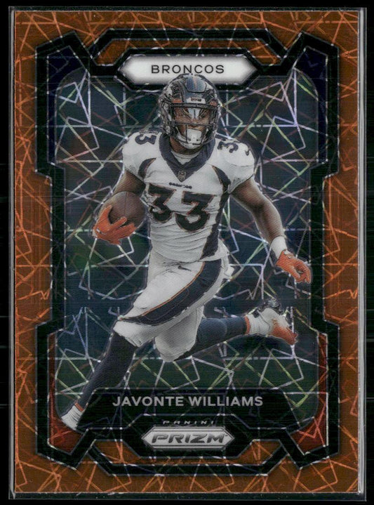 2023 Panini Prizm #86 Javonte Williams Lazer  Krazy King Collectibles LLC   