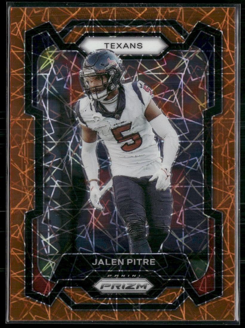 2023 Panini Prizm #120 Jalen Pitre Lazer  Krazy King Collectibles LLC   