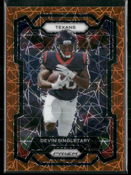 2023 Panini Prizm #119 Devin Singletary Lazer  Krazy King Collectibles LLC   