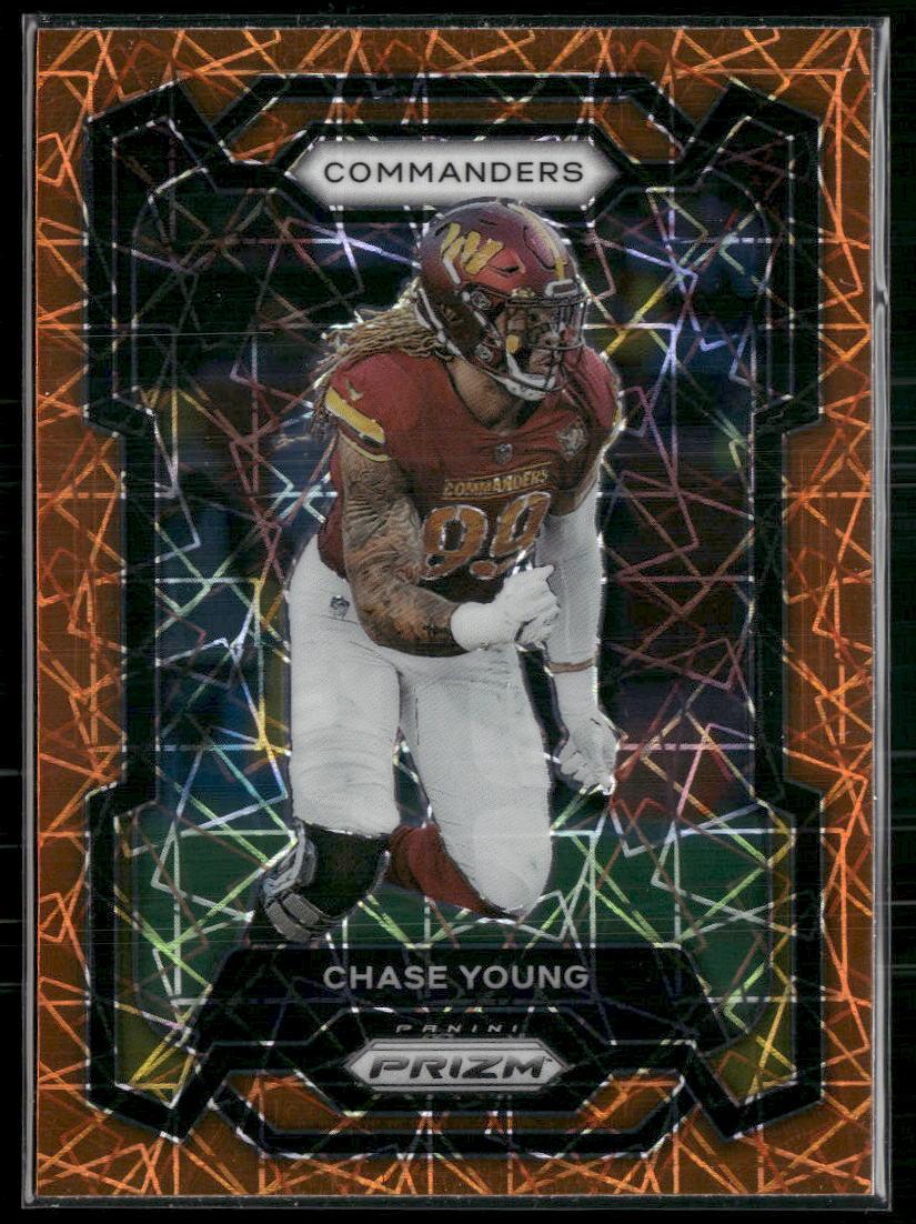 2023 Panini Prizm #293 Chase Young Lazer  Krazy King Collectibles LLC   