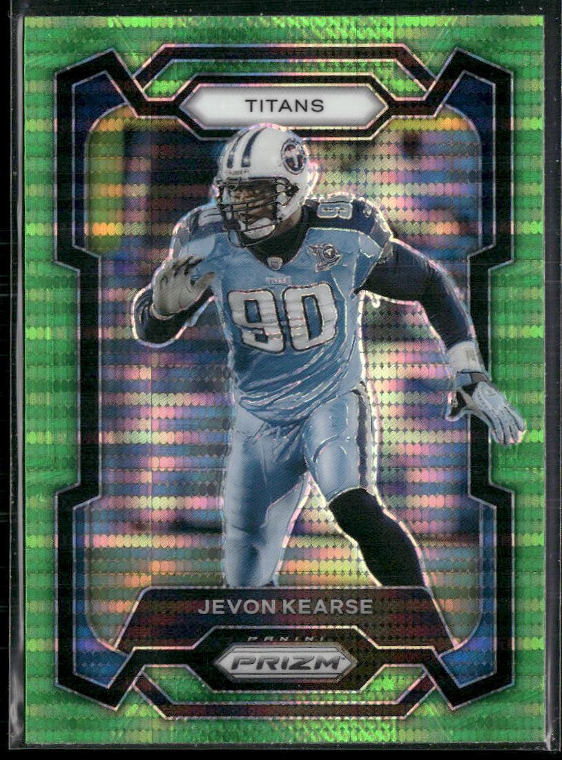 2023 Panini Prizm - Emergent Prizms Silver #287 Jevon Kearse Neon Green Pulsar  Krazy King Collectibles LLC   