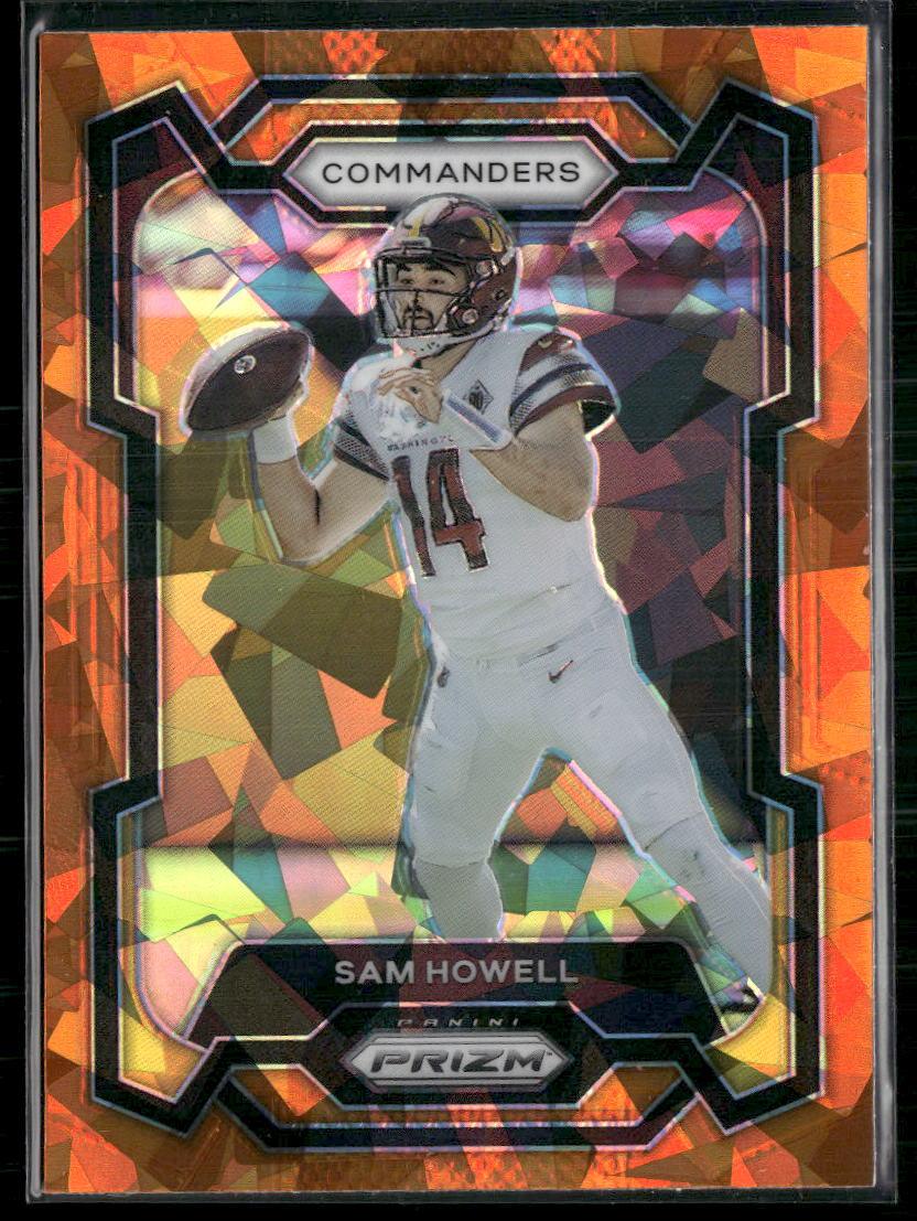 2023 Panini Prizm - Emergent Prizms Silver #300 Sam Howell Orange Ice  Krazy King Collectibles LLC   