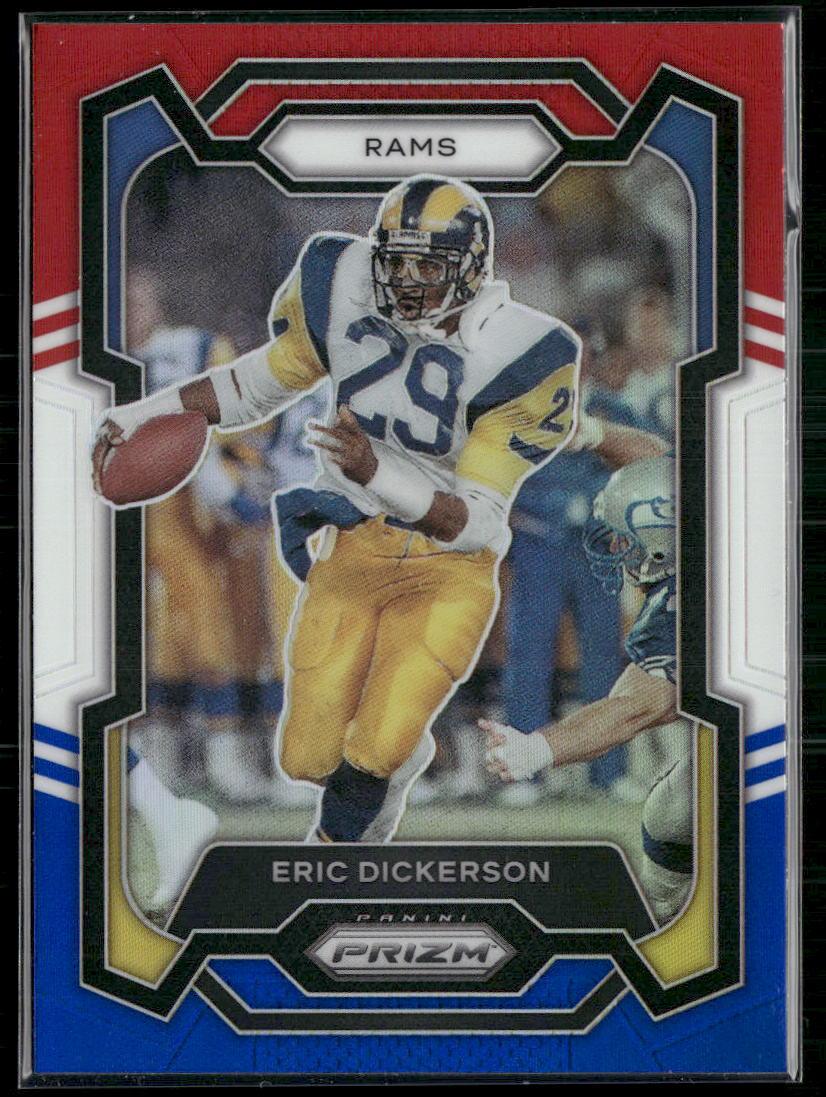 2023 Prizm #168 Eric Dickerson Red White and Blue  Krazy King Collectibles LLC   