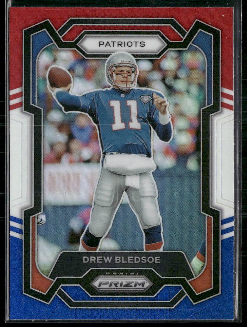 2023 Prizm #203 Drew Bledsoe Red White Blue  Krazy King Collectibles LLC   