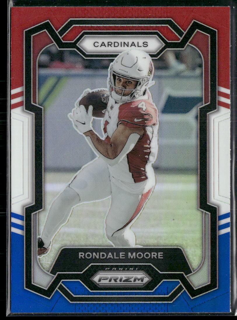 2023 Panini Prizm - #7 Rondale Moore Red White and Blue  Krazy King Collectibles LLC   