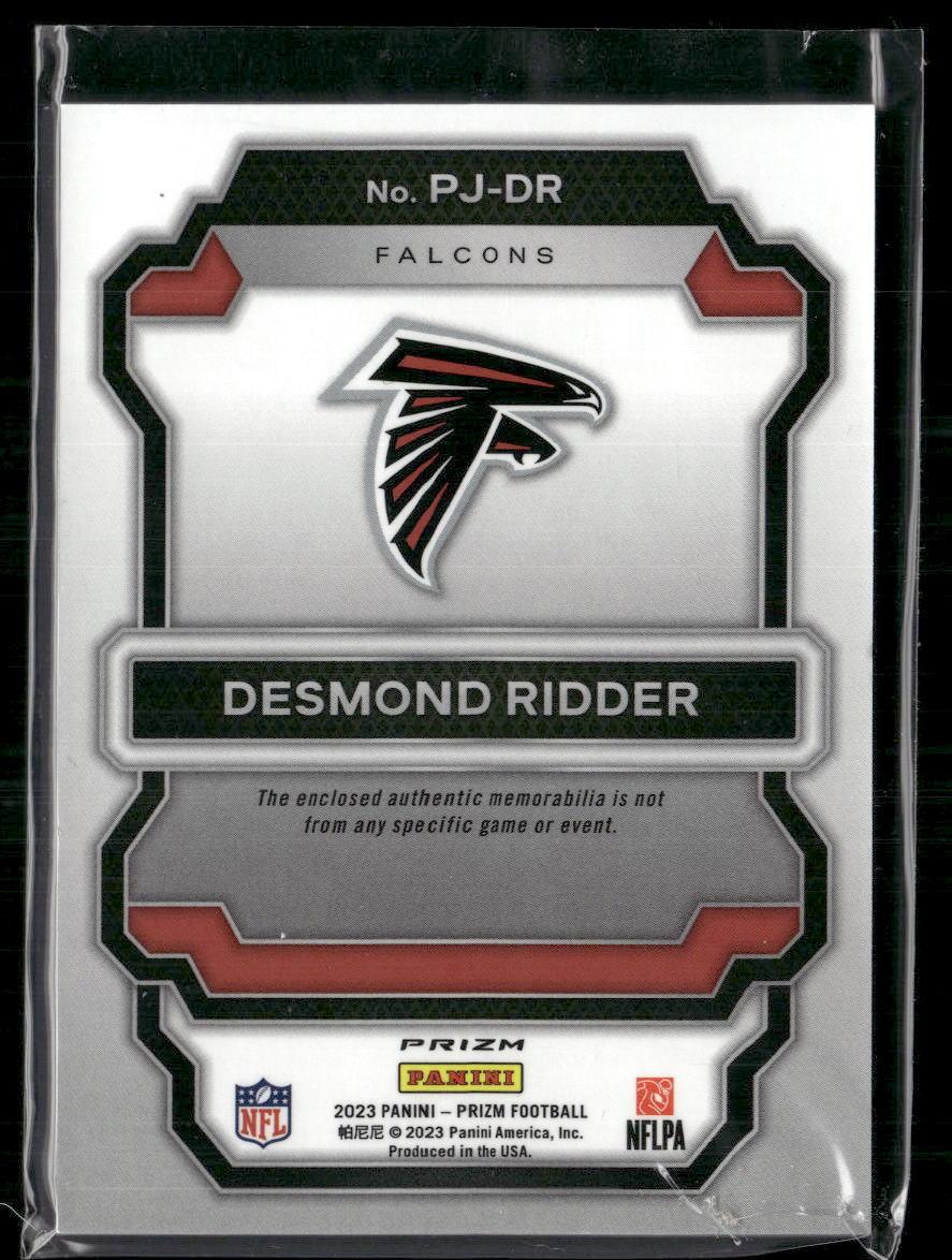 2023 Panini Prizm - Emergent Prizms Silver #PJ-DR Desmond Ridder Premier Jerseys  Krazy King Collectibles LLC   