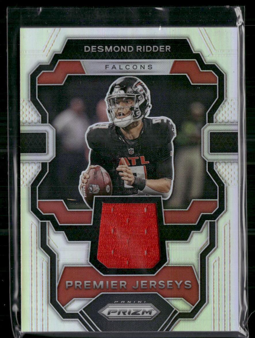 2023 Panini Prizm - Emergent Prizms Silver #PJ-DR Desmond Ridder Premier Jerseys  Krazy King Collectibles LLC   