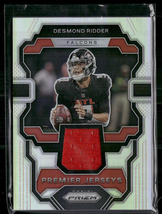 2023 Panini Prizm - Emergent Prizms Silver #PJ-DR Desmond Ridder Premier Jerseys  Krazy King Collectibles LLC   