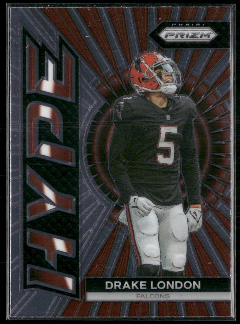 Prizm #H-10 Drake London Hype  Krazy King Collectibles LLC   