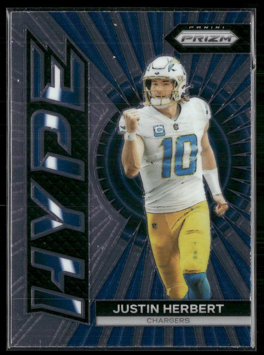 Prizm #H-4 Justin Herbert Hype  Krazy King Collectibles LLC   