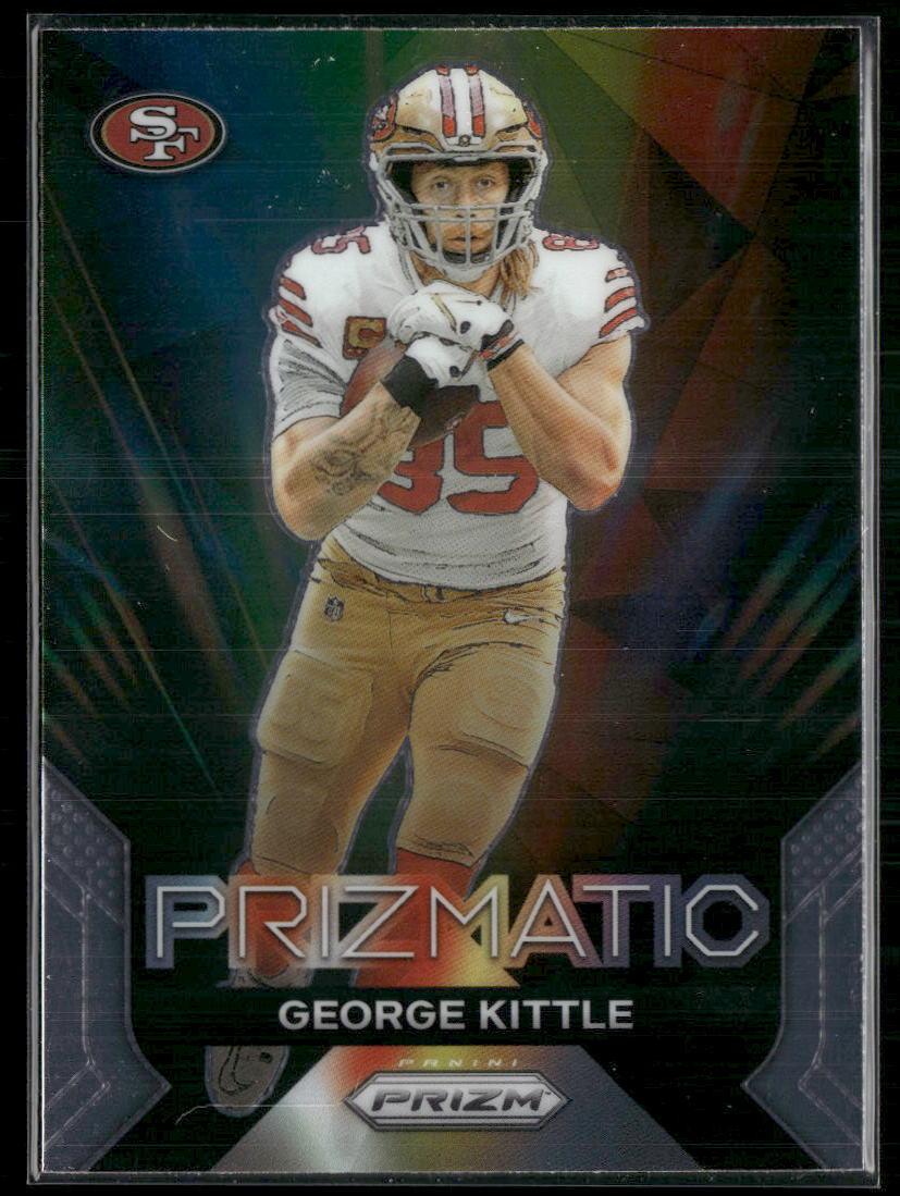 Prizm #18 George Kittle Prizmatic  Krazy King Collectibles LLC   