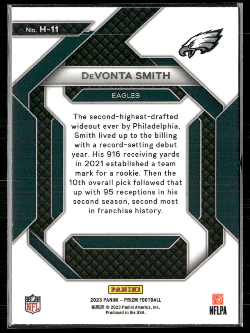 Prizm #H-11 DeVonta Smith Emergent  Krazy King Collectibles LLC   