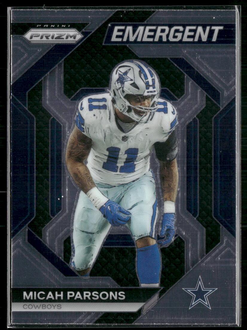 2023 Panini Prizm - #H-18 Micah Parsons Emergent  Krazy King Collectibles LLC   