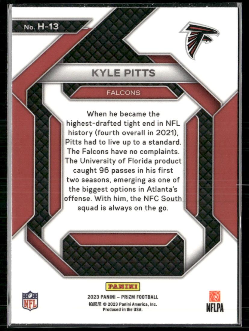 Prizm #H-13 Kyle Pitts Emergent  Krazy King Collectibles LLC   