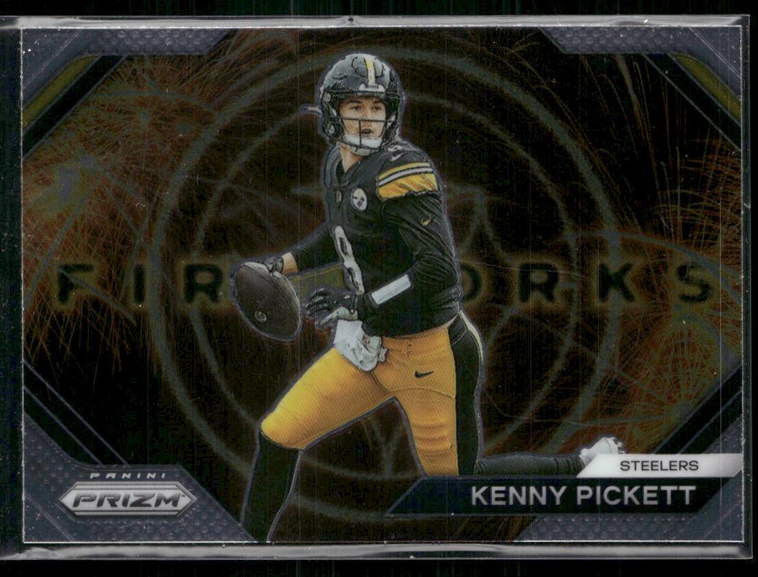 Prizm #F-9 Kenny Pickett Fireworks  Krazy King Collectibles LLC   