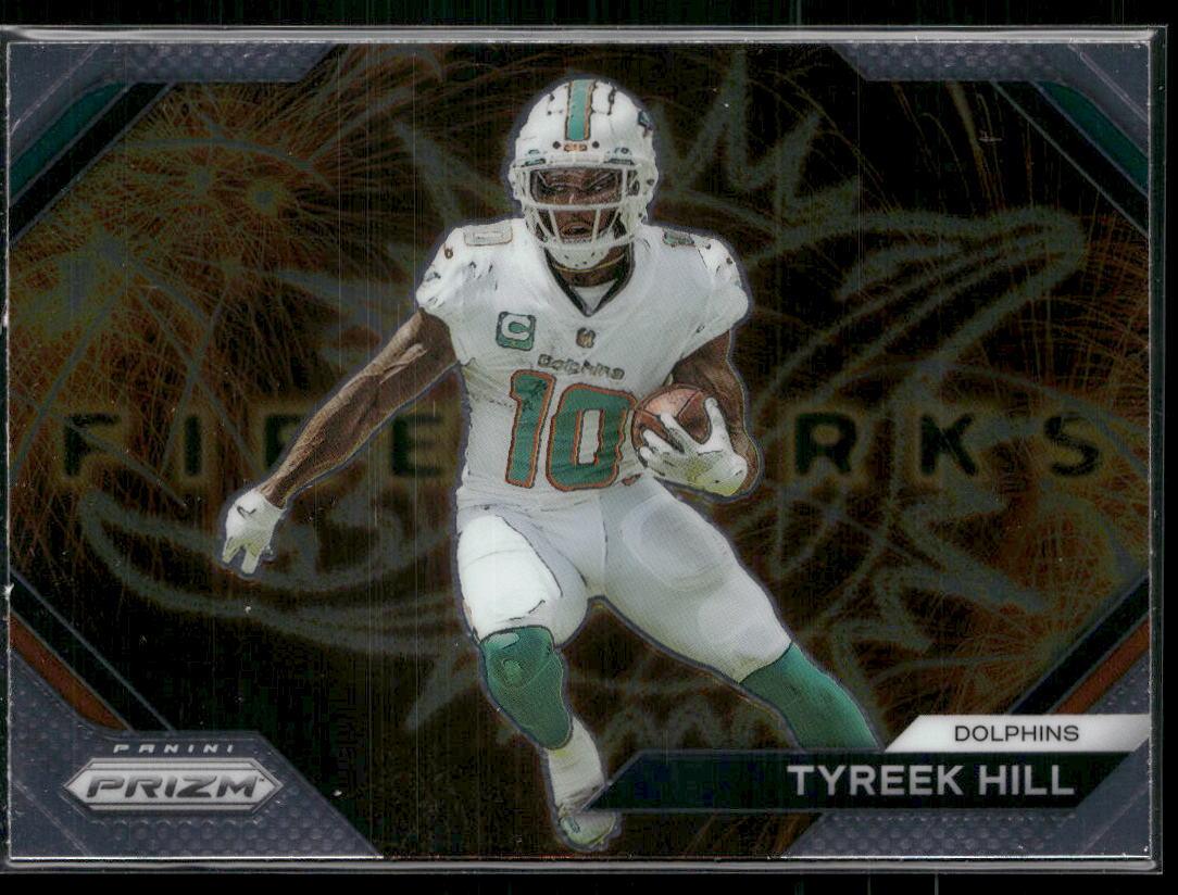 Prizm #F-20 Tyreek Hill Fireworks  Krazy King Collectibles LLC   