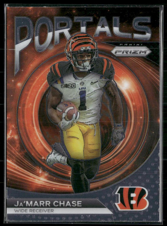 2023 Panini Prizm -  #PO-6 Ja'Marr Chase Portals  Krazy King Collectibles LLC   