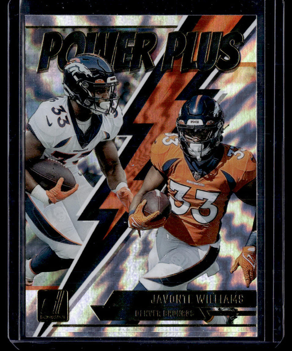 2023 Donruss #PP-6 Javonte Williams Power Plus  Krazy King Collectibles LLC   