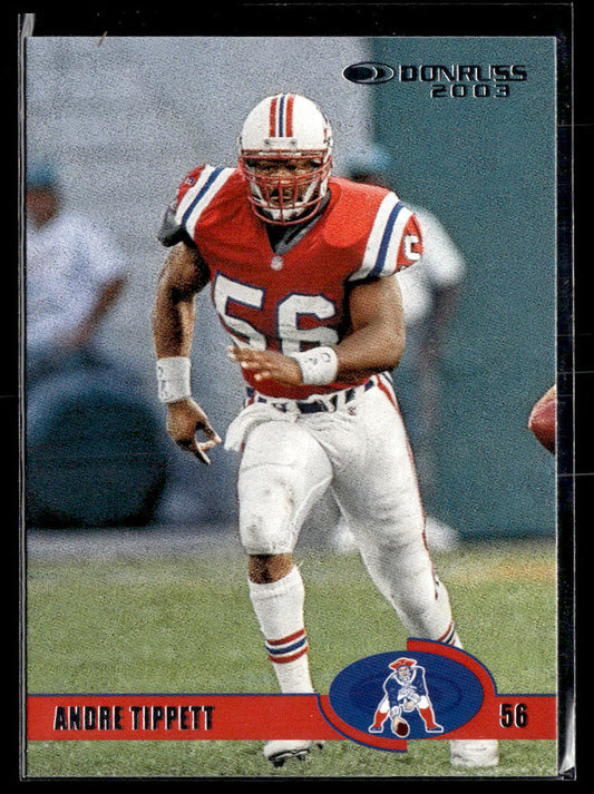 2023 Donruss #14 Andre Tippett Retro 2003  Krazy King Collectibles LLC   