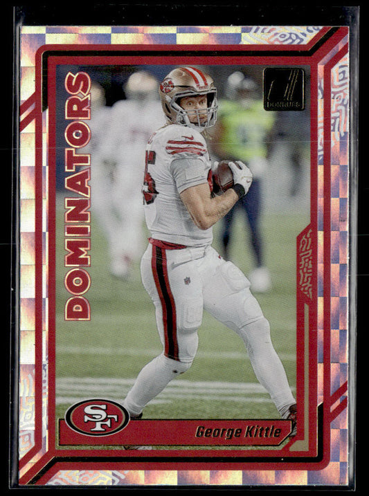 2023 Donruss #D-16 George Kittle Dominators  Krazy King Collectibles LLC   