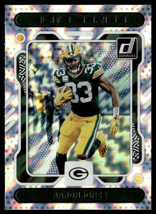 2023 Donruss #ES-15 Aaron Jones The Elite Series  Krazy King Collectibles LLC   