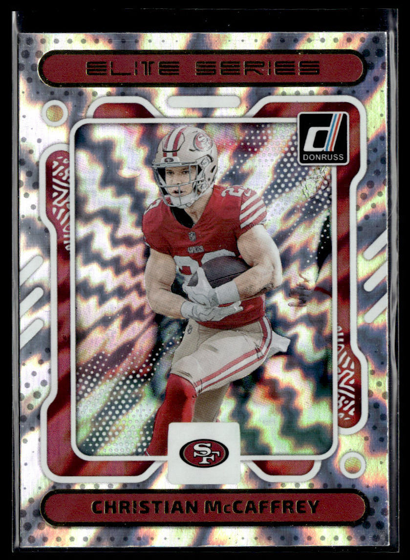 2023 Donruss #ES-13 Christian McCaffrey The Elite Series  Krazy King Collectibles LLC   