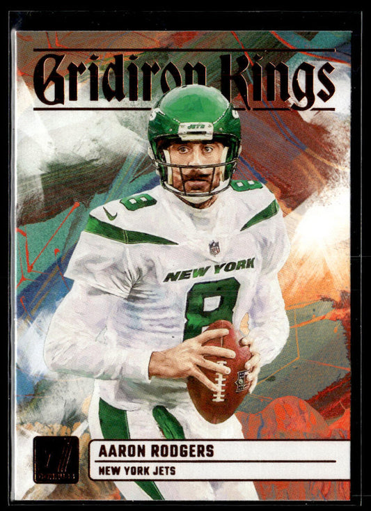 2023 Donruss #GK-13 Aaron Rodgers Gridiron Kings  Krazy King Collectibles LLC   