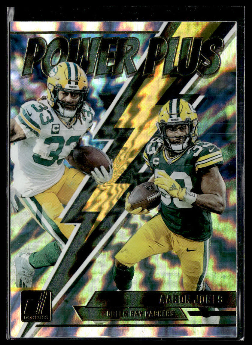 2023 Donruss #PP-14 Aaron Jones Power Plus  Krazy King Collectibles LLC   