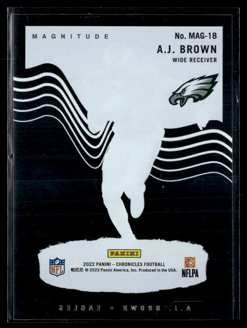 2022 Panini Chronicles #MAG-18 A.J. Brown Magnitude  Krazy King Collectibles LLC   