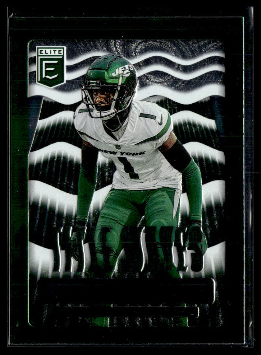 2023 Donruss Elite #TW-7 Ahmad Gardner Title Waves Green  Krazy King Collectibles LLC   