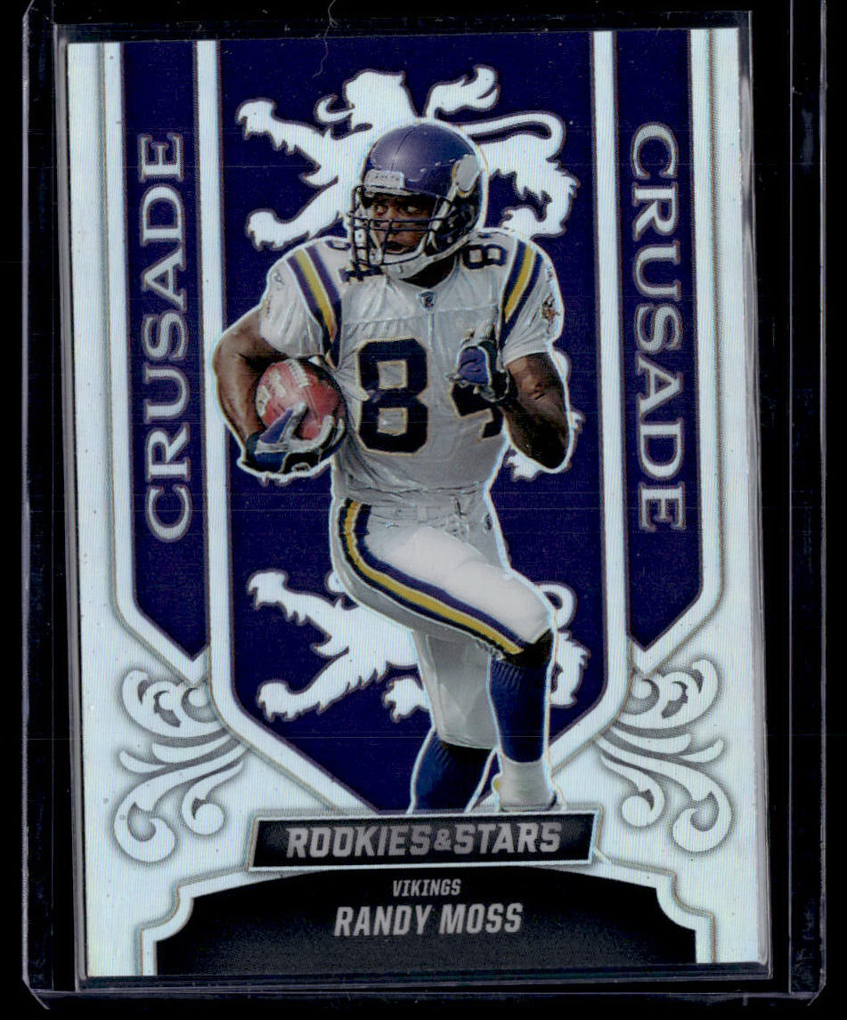 2023 Panini Rookies & Stars #CR-24 Randy Moss Crusade Silver  Krazy King Collectibles LLC   