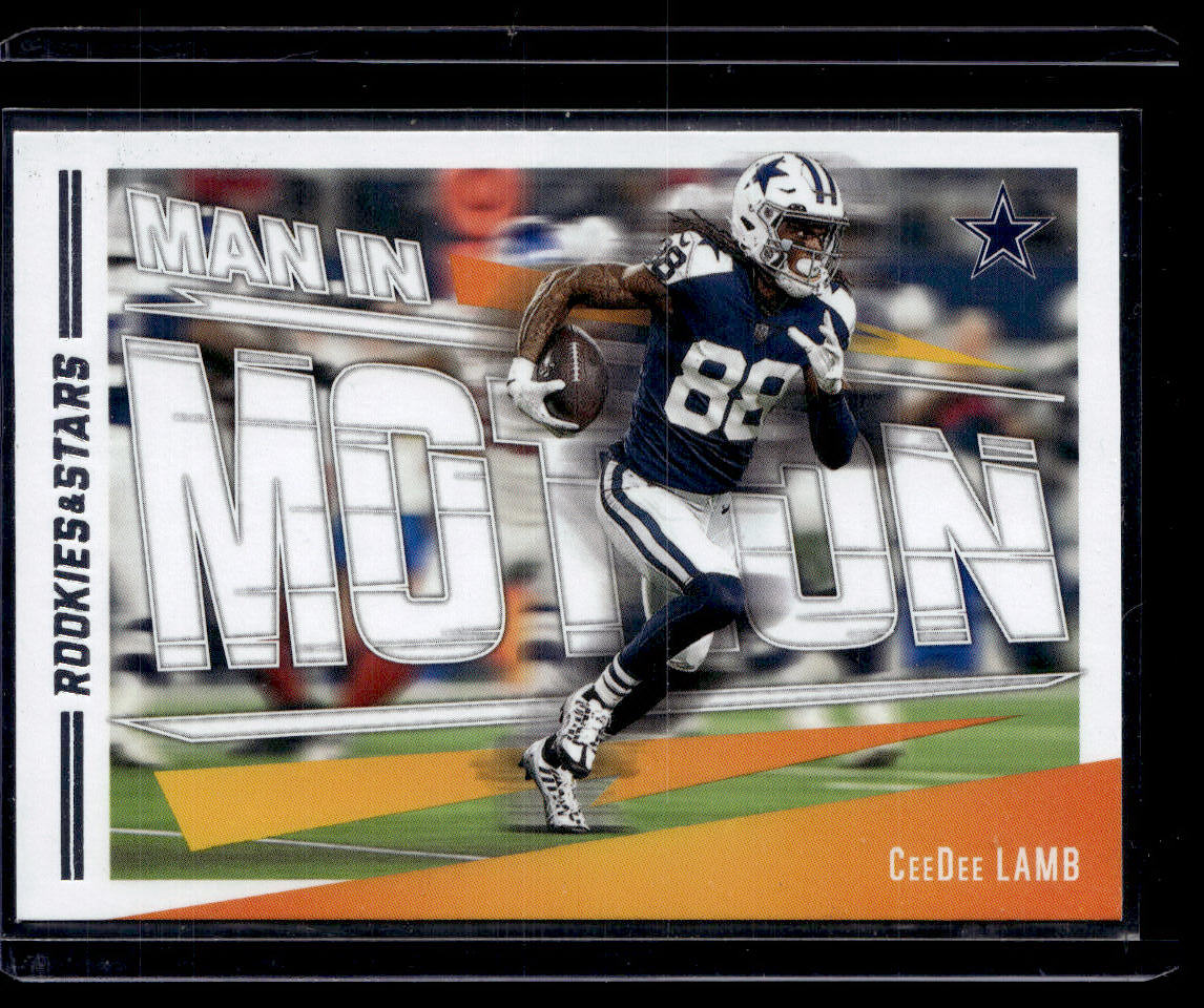 2023 Panini Rookies & Stars #MM-4 CeeDee Lamb Man In Motion  Krazy King Collectibles LLC   