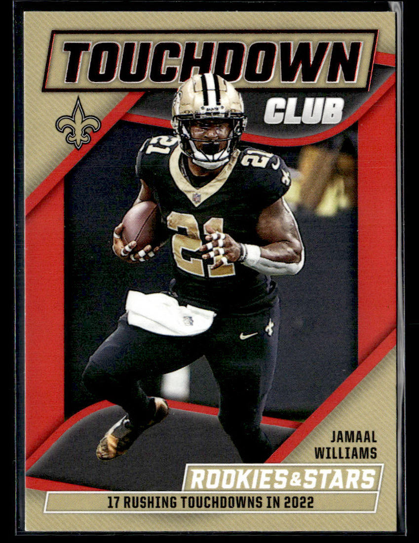 2023 Panini Rookies & Stars #TD-6 Jamaal Williams Touchdown Club  Krazy King Collectibles LLC   