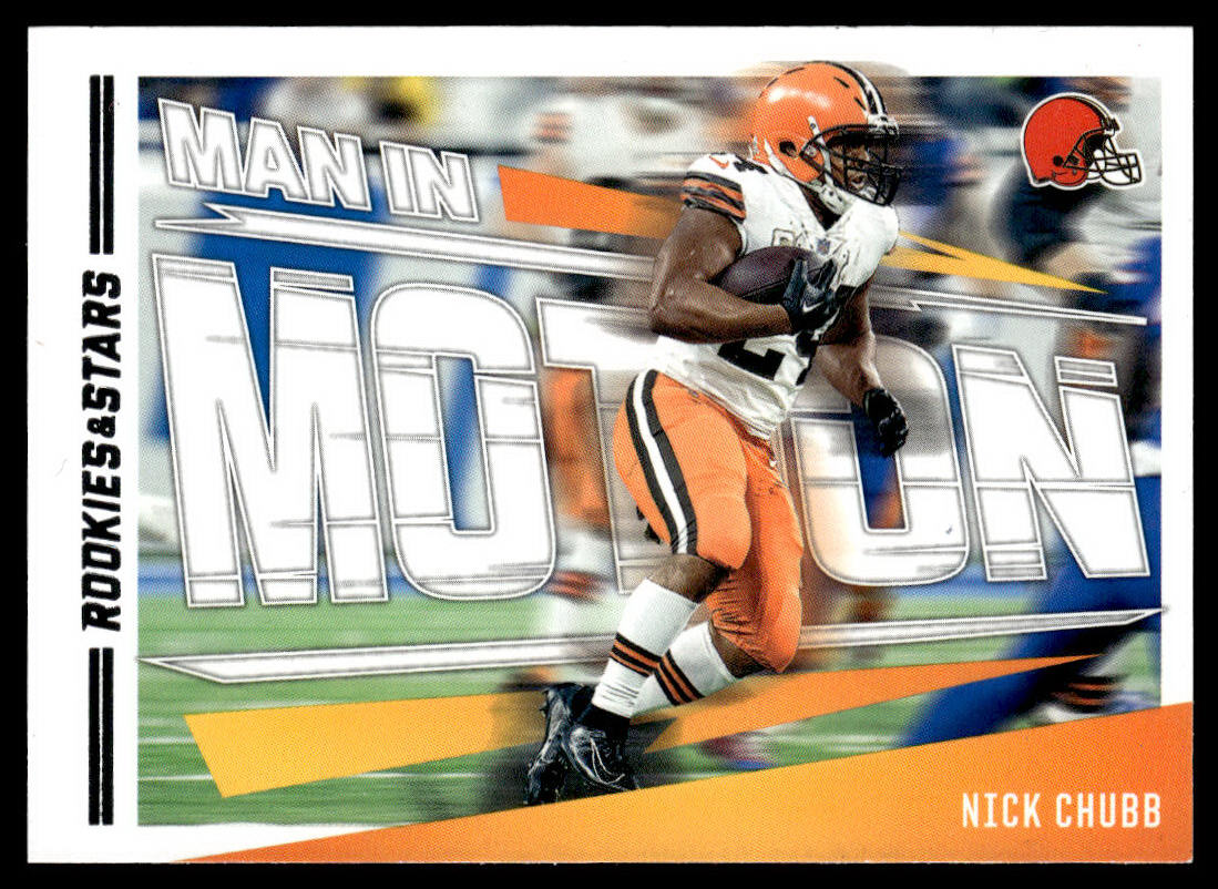 2023 Panini Rookies & Stars #MM-25 Nick Chubb Man In Motion  Krazy King Collectibles LLC   