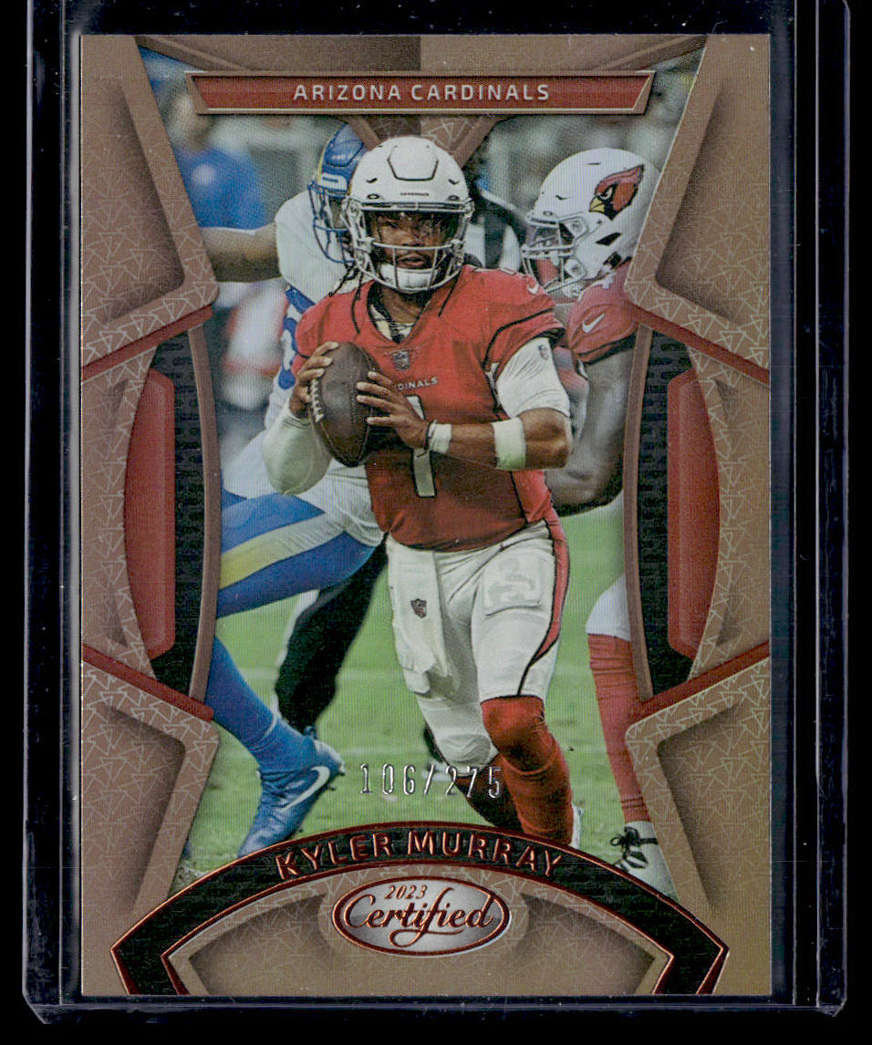 2023 Panini Certified #68 Kyler Murray Bronze Mirror #/275  Krazy King Collectibles LLC   