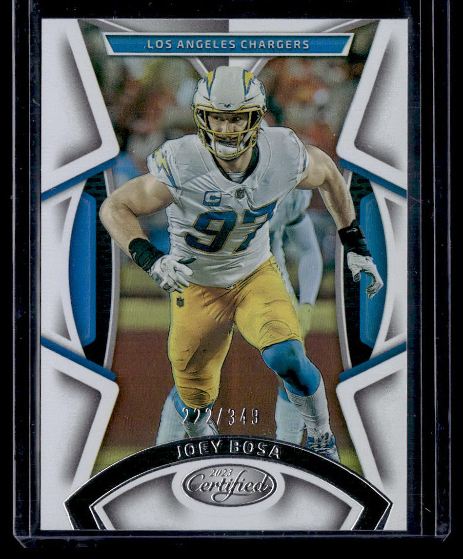 2023 Panini Certified #91 Joey Bosa Base Mirror #/349  Krazy King Collectibles LLC   