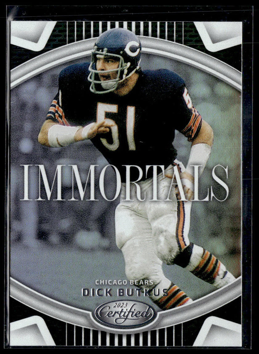 2023 Panini Certified #I-2 Dick Butkus Immortals  Krazy King Collectibles LLC   