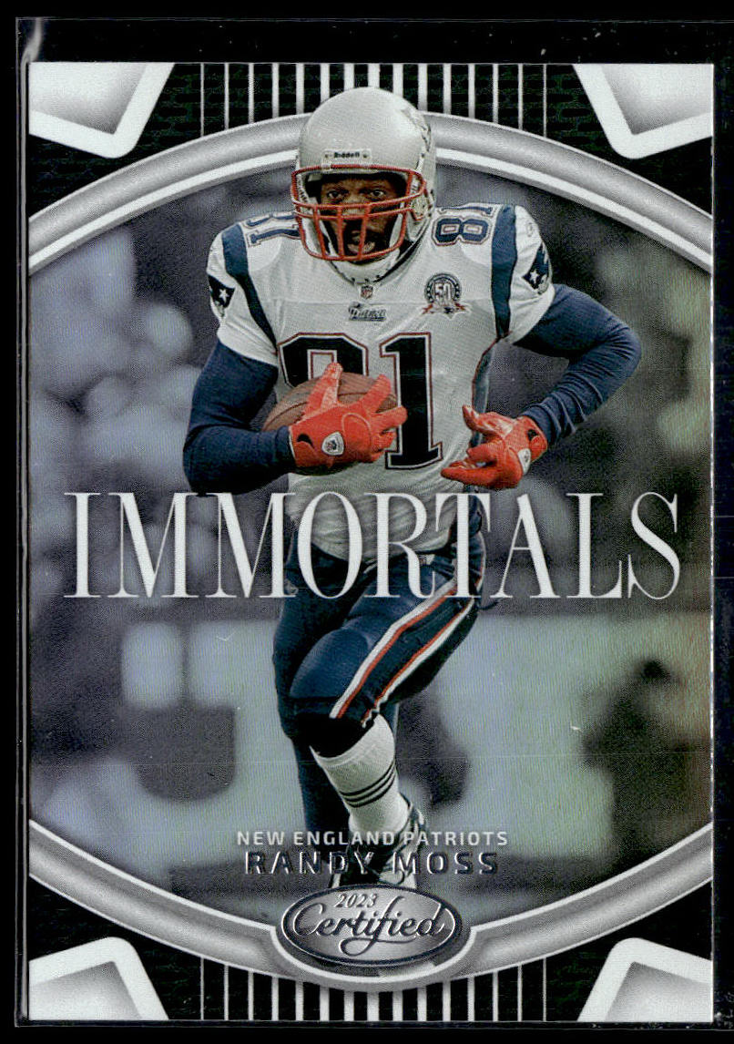 2023 Panini Certified #I-16 Randy Moss Immortals  Krazy King Collectibles LLC   