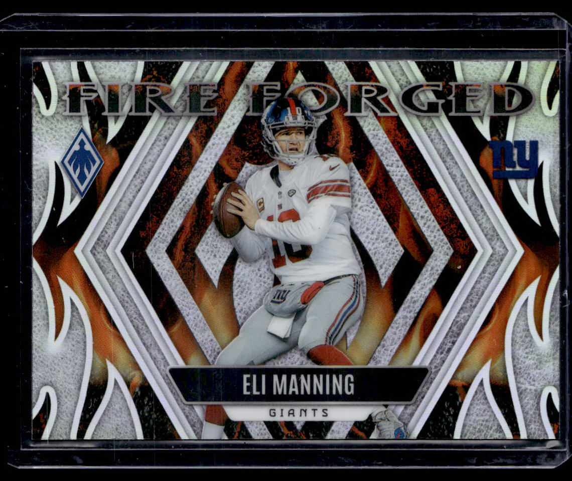 2023 Panini Phoenix #FF-4 Eli Manning Fire Forged  Krazy King Collectibles LLC   