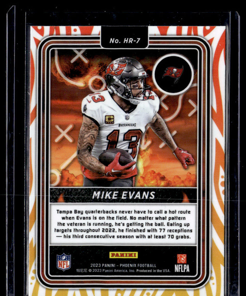 2023 Panini Phoenix #HR-7 Mike Evans Hot Routes  Krazy King Collectibles LLC   