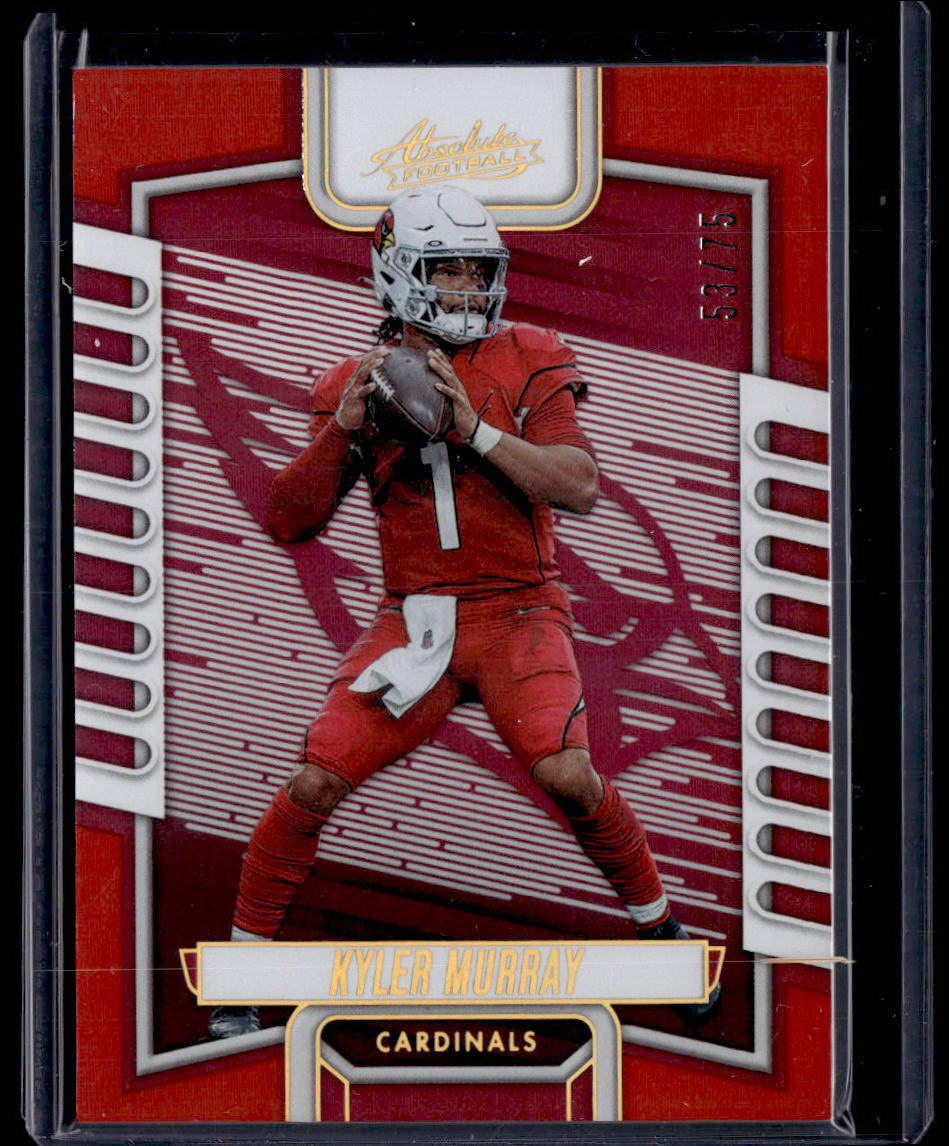 2023 Panini Absolute #20 Kyler Murray Spectrum Orange #/75  Krazy King Collectibles LLC   