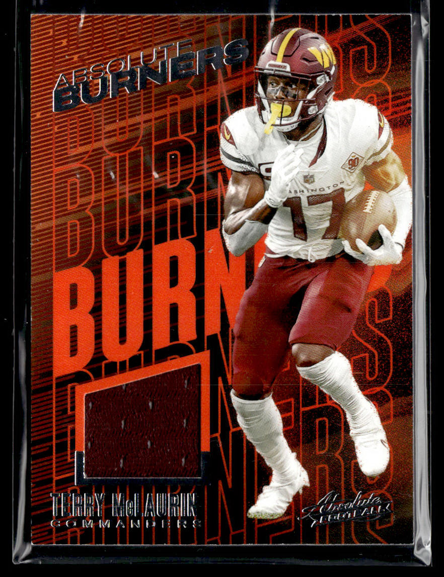 2023 Panini Absolute #AB-10 Terry McLaurin Absolute Burners  Krazy King Collectibles LLC   